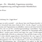 Sammelbandbeitrag: »Vegan-Fit-Männlich? Veganismus zwischen Gesellschaftskritik, Gesundheitsdiskursen und hegemonialer Männlichkeit«