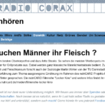 Interview mit Radio Corax: »Brauchen Männer ihr Fleisch?«